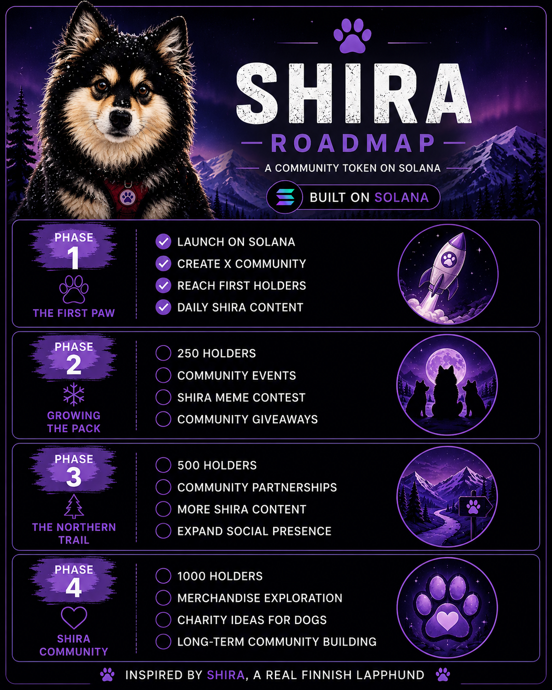 Shira Coin Roadmap